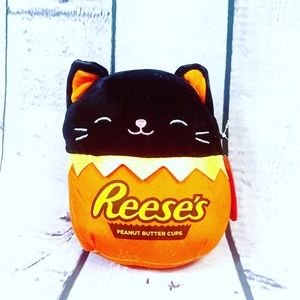 Squishmallow Colton the Cat Halloween Reese’s 8” NWT
